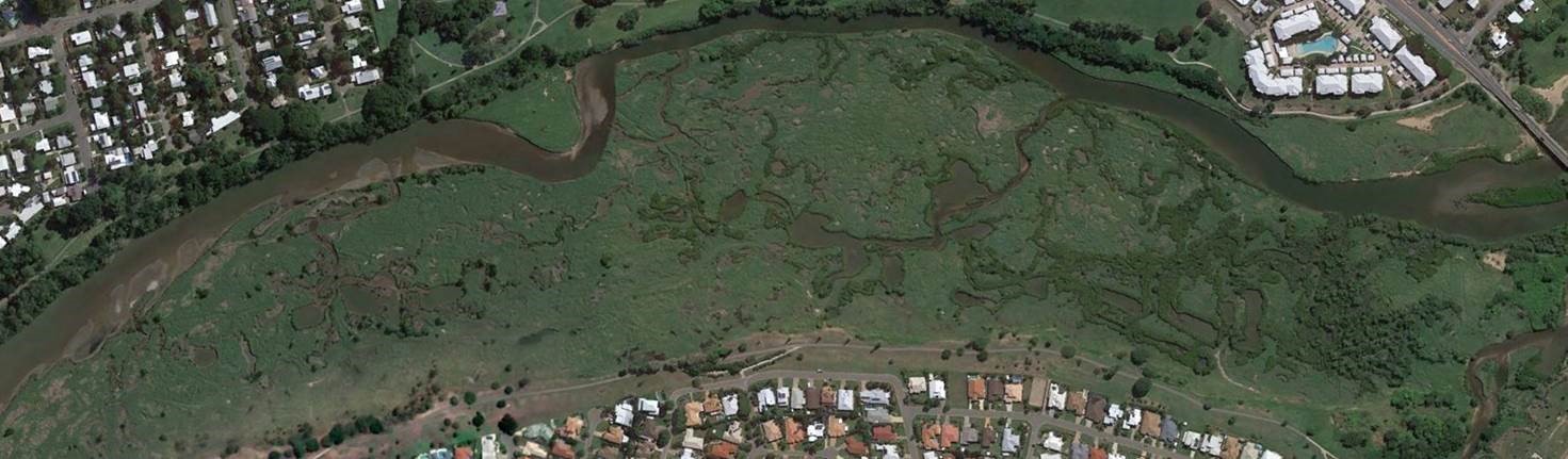 Ross river - estuarine transitional ecosystems. Photo by Marcus Sheaves