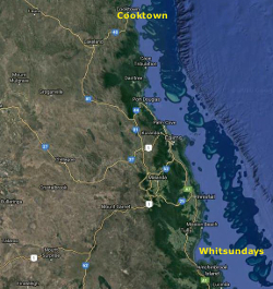 Cooktown to the Whitsunday Islands