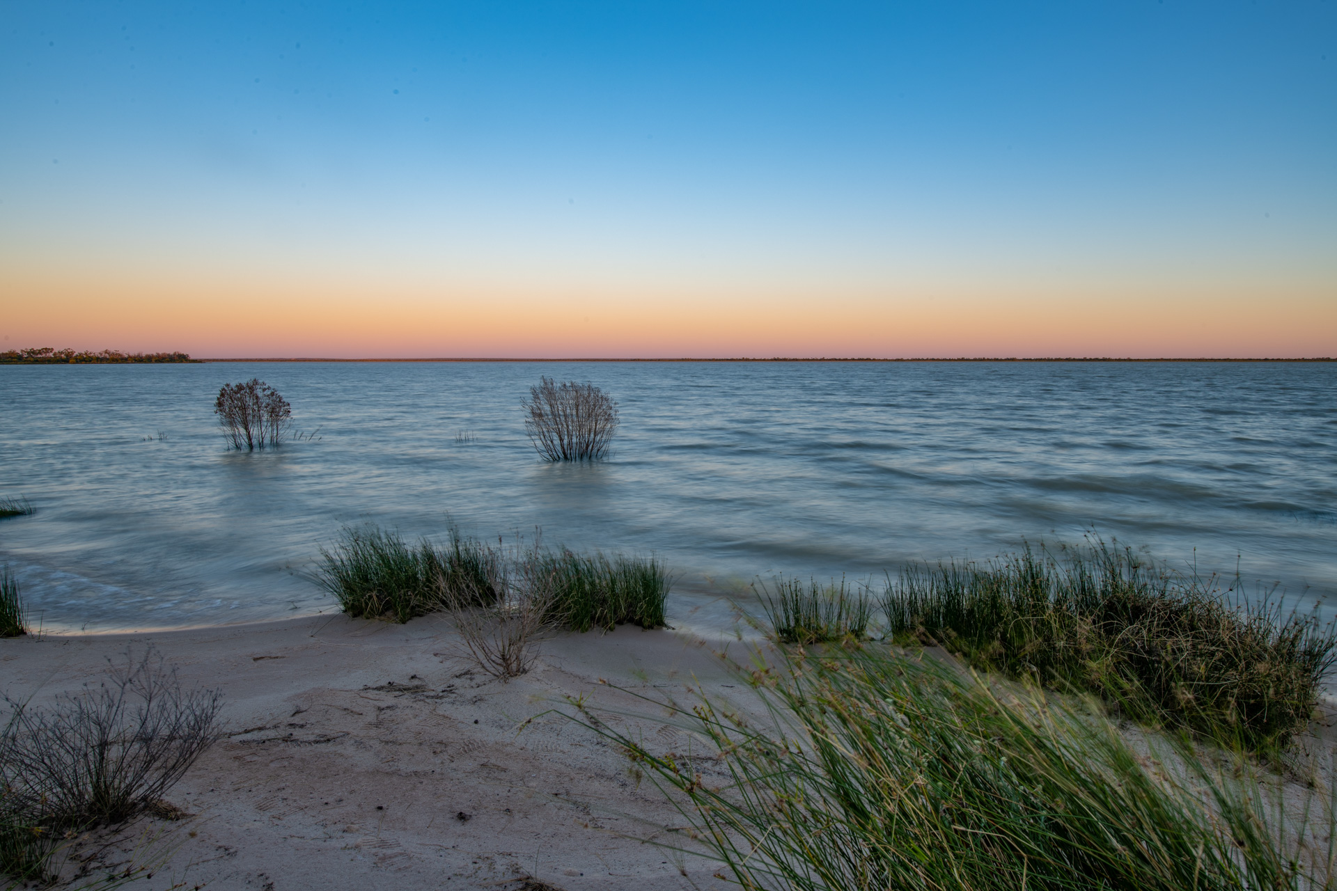Waves on Lake Numalla, Currawinya National Park. Photo by Gary Cranitch © Queensland Museum