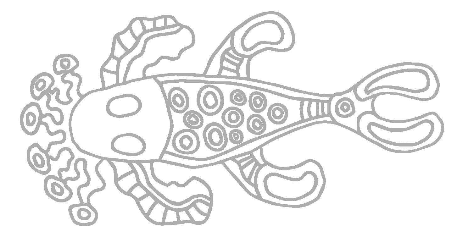 The catfish. Artwork by John Locke