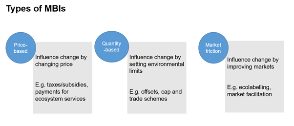 Types of market-based instruments